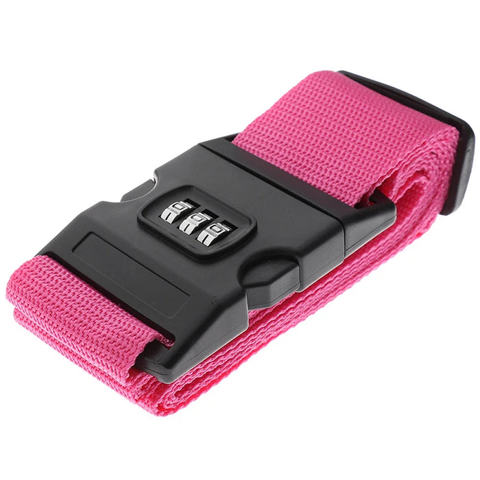 Locking Adjustable Luggage Strap