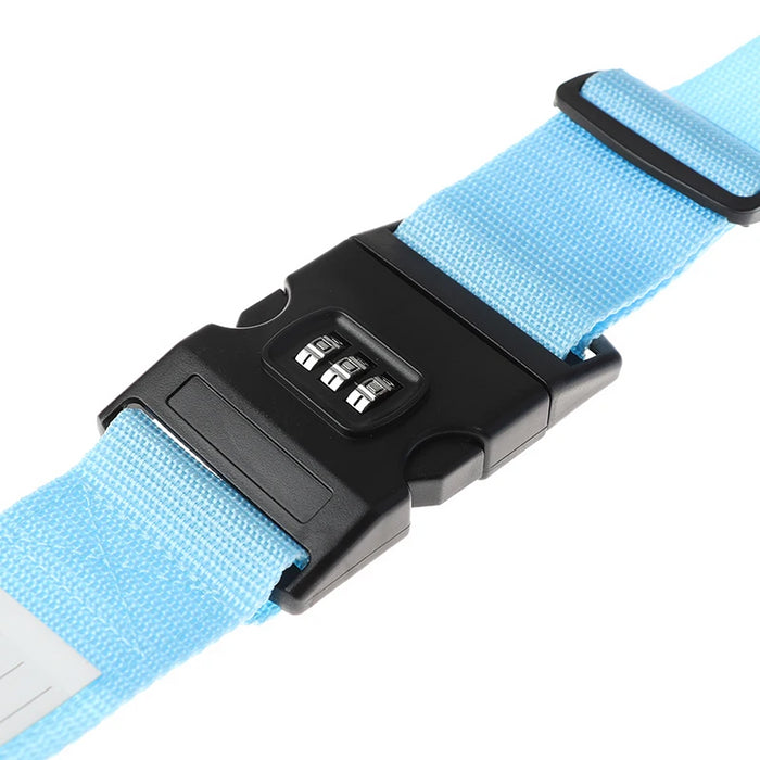 Locking Adjustable Luggage Strap