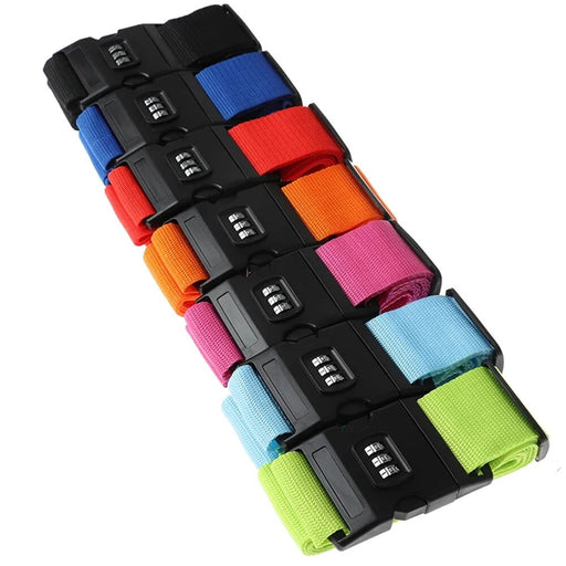 Locking Adjustable Luggage Strap