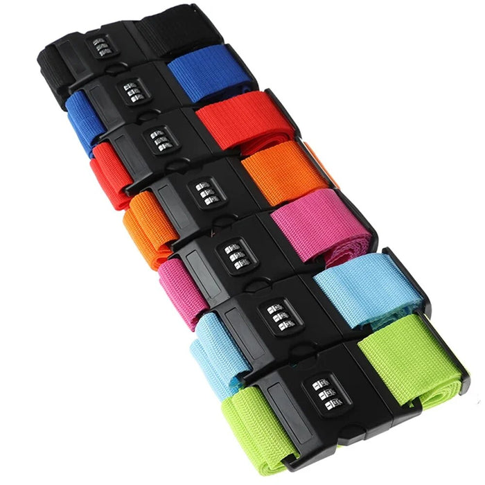 Locking Adjustable Luggage Strap