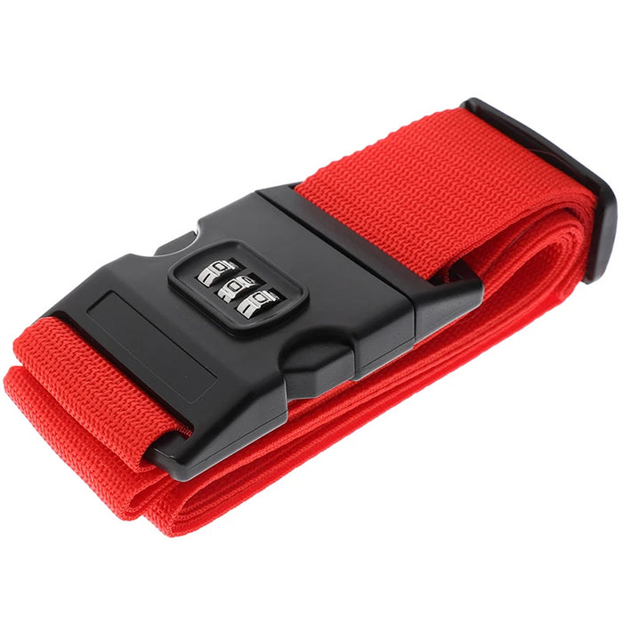 Locking Adjustable Luggage Strap