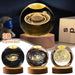 3D Crystal Ball Glowing Galaxy Lamp