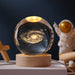 3D Crystal Ball Glowing Galaxy Lamp