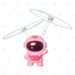 Levitating Flying Robot Toy with LED Lights
