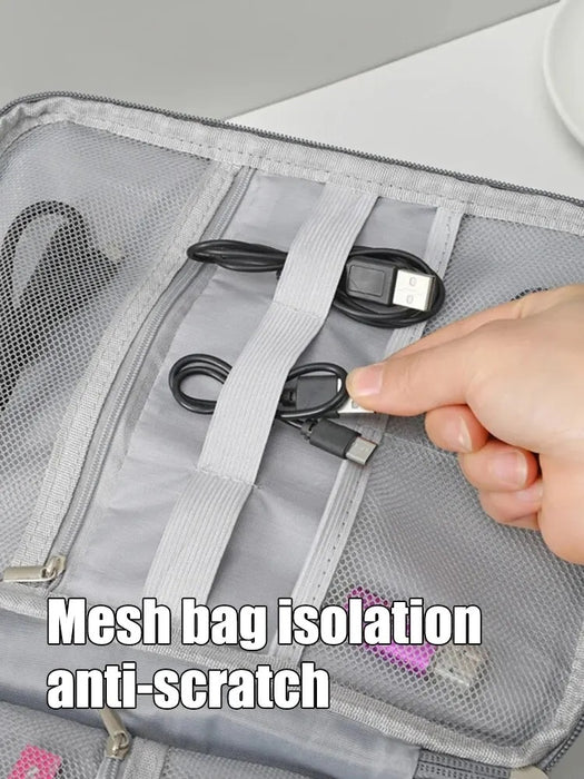 Multifunctional Digital Electronic Accessory Storage Bag