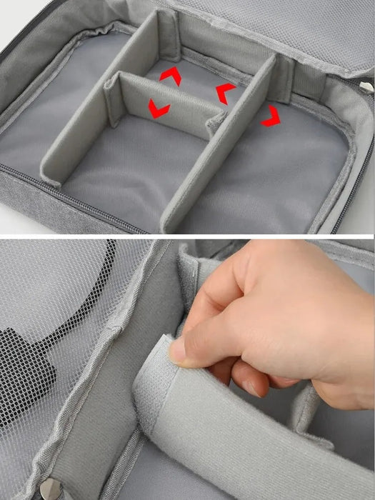 Multifunctional Digital Electronic Accessory Storage Bag