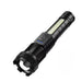 Rechargeable LED Flashlight with Telephoto Zoom