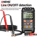 Digital Multimeter with Auto-Range & Non-Contact Voltage Detection