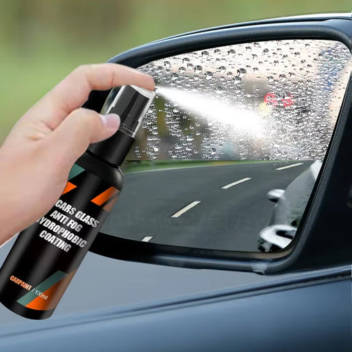 Hydrophobic Glass Coating for Windshields & Mirrors