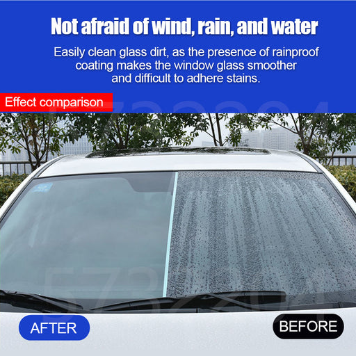 Hydrophobic Glass Coating for Windshields & Mirrors