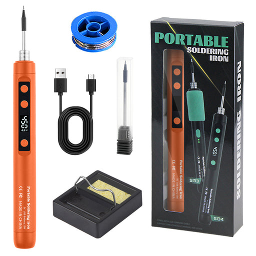 USB Digital Soldering Iron with Adjustable Temperature