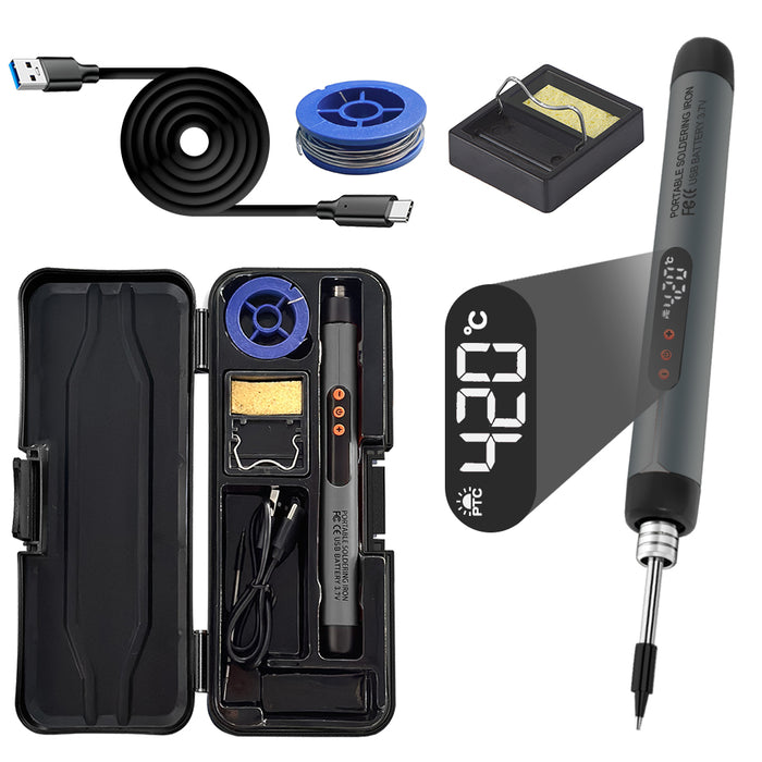 USB Digital Soldering Iron with Adjustable Temperature