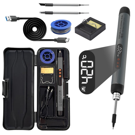 USB Digital Soldering Iron with Adjustable Temperature