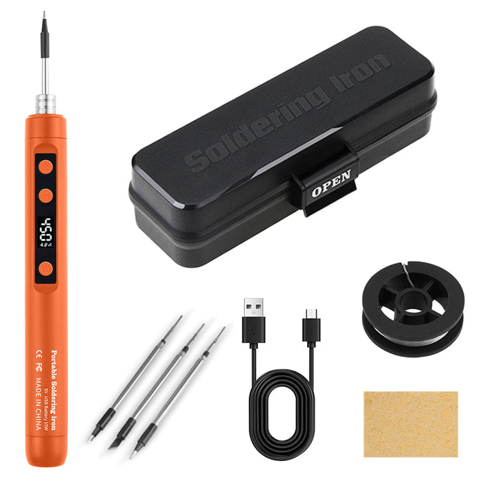 USB Digital Soldering Iron with Adjustable Temperature