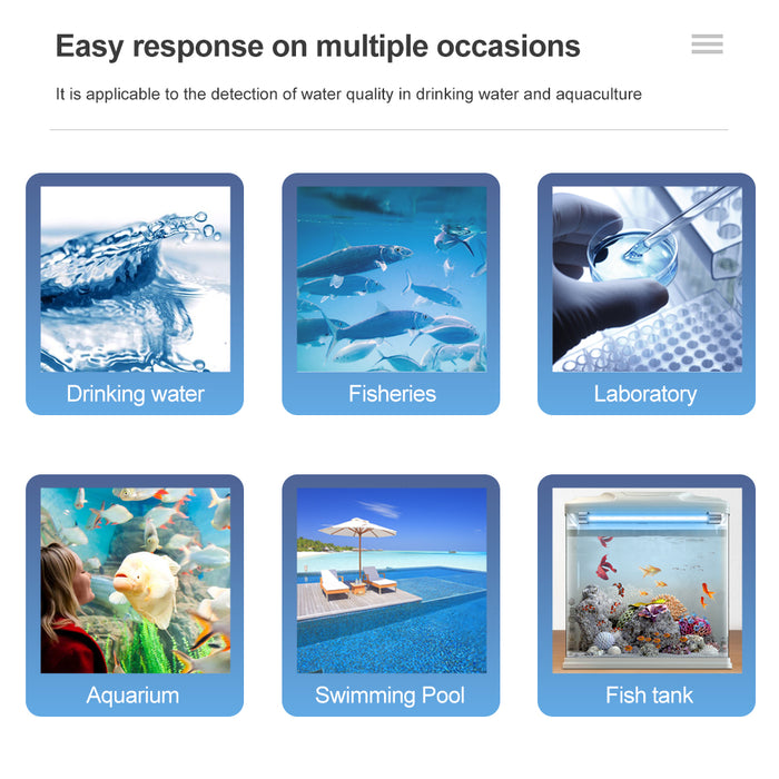 5 In 1 Digital Salinity Temperature PH TDS EC Meter Tester Pen