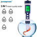 5 In 1 Digital Salinity Temperature PH TDS EC Meter Tester Pen