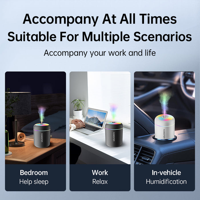 USB Mini Air Humidifier Aroma Diffuser Aromatherapy Mist Maker