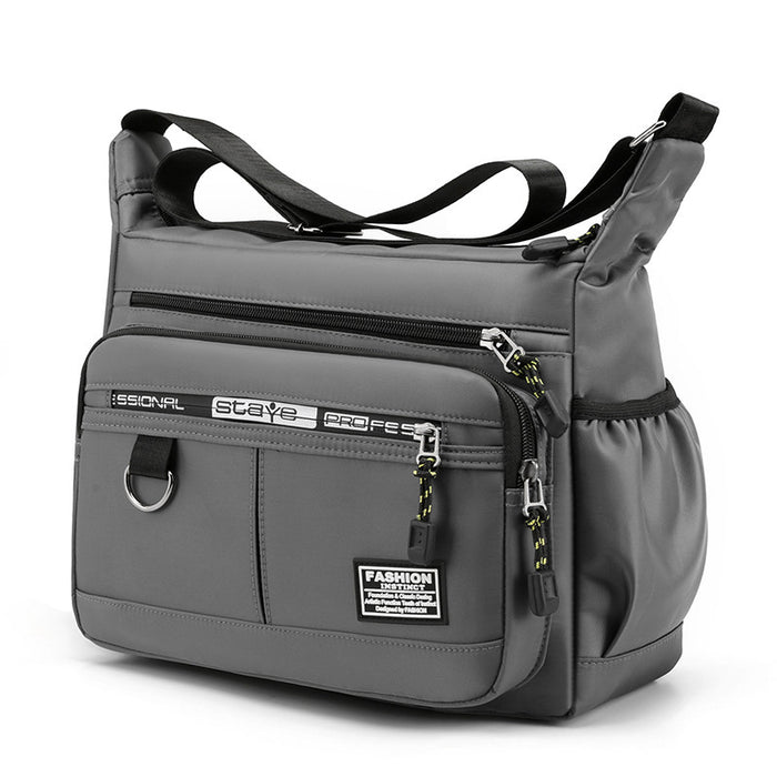 Casual Multi-layer Pocket Fashion Single Shoulder Crossbody Messenger Bag