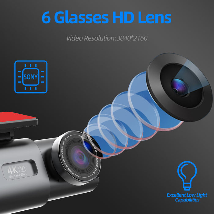4K UHD Dashcam Car Camera