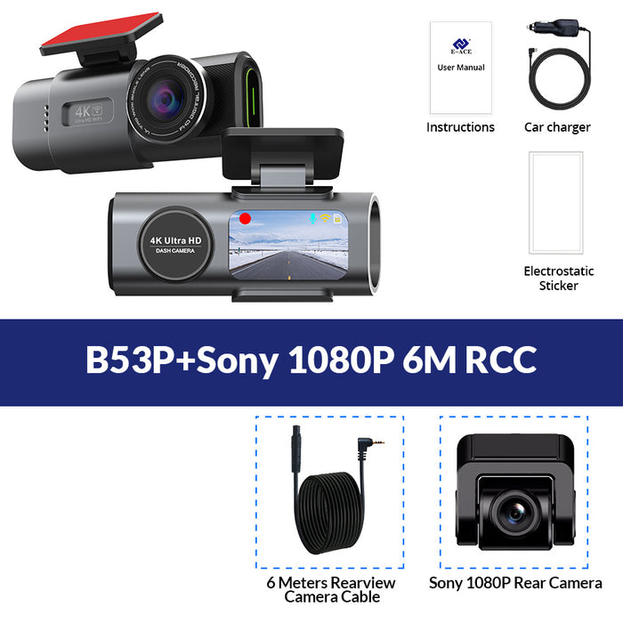 4K UHD Dashcam Car Camera