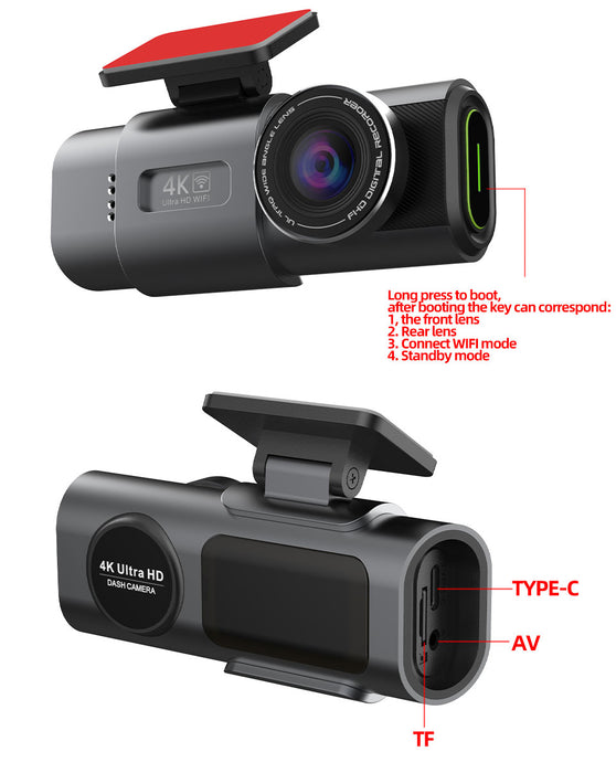 4K UHD Dashcam Car Camera