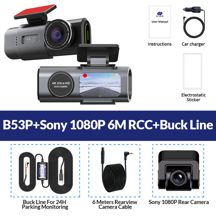 4K UHD Dashcam Car Camera