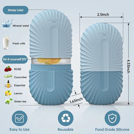 Silicone Ice Mold Face Roller
