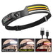 COB LED Induction Headlamp