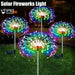 Solar Outdoor Fireworks Lights