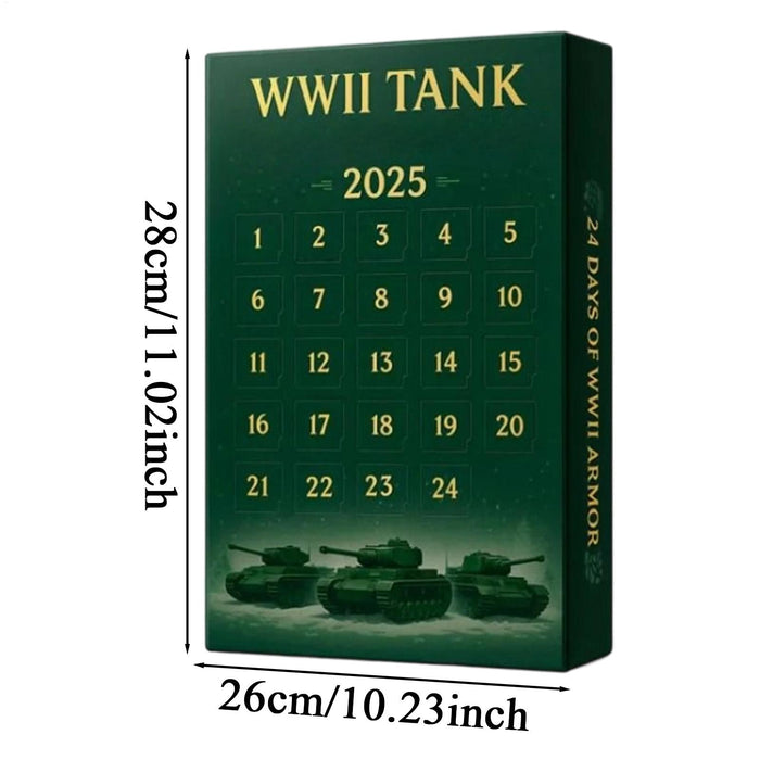 Iconic Tank Ornament Christmas Advent Calendar