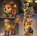 Cat and Dog Resin LED Night Light