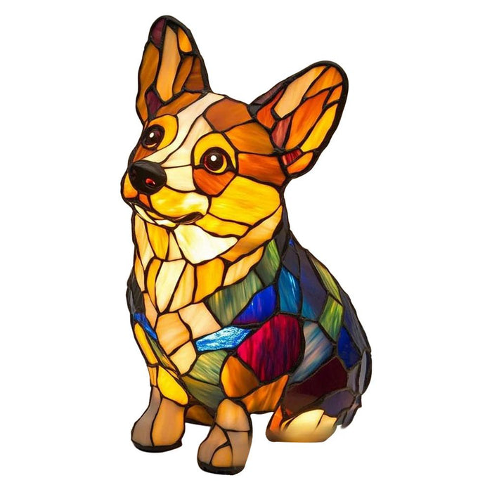 Cat and Dog Resin LED Night Light