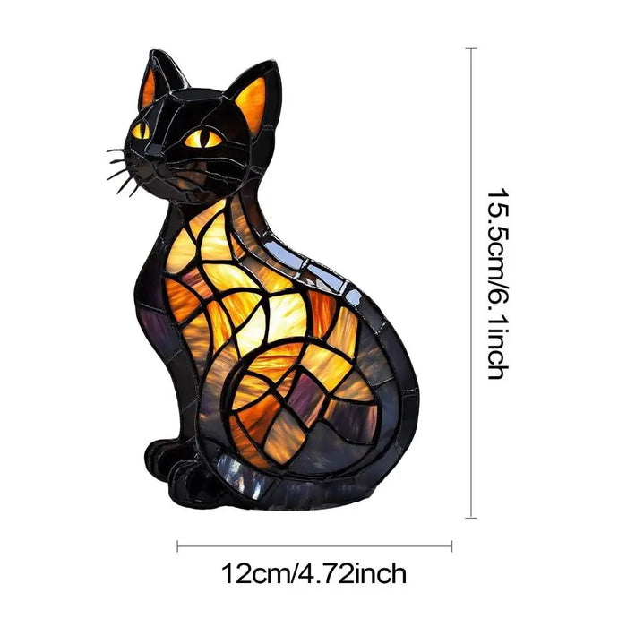 Cat and Dog Resin LED Night Light