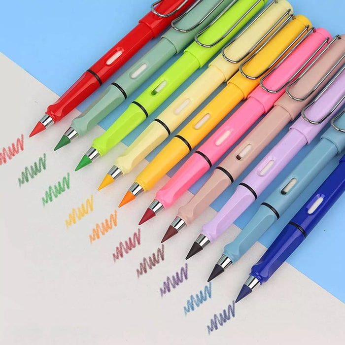 12-Pack Inkless Eternal Pencils with Eraser