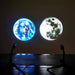 Earth & Moon Projection Lamp with Adjustable Stand