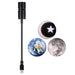 Earth & Moon Projection Lamp with Adjustable Stand
