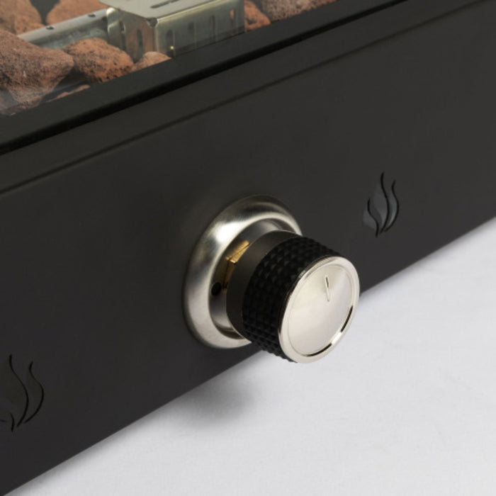 28-Inch Portable Outdoor Tabletop Fire Pit Control