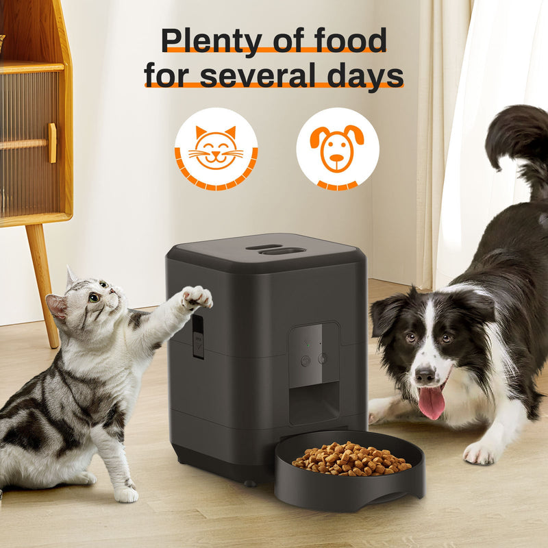 Smart Automatic Pet Feeder with Remote Control