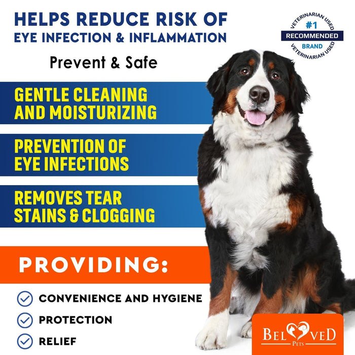 Gentle Pet Eye Wash Wipes