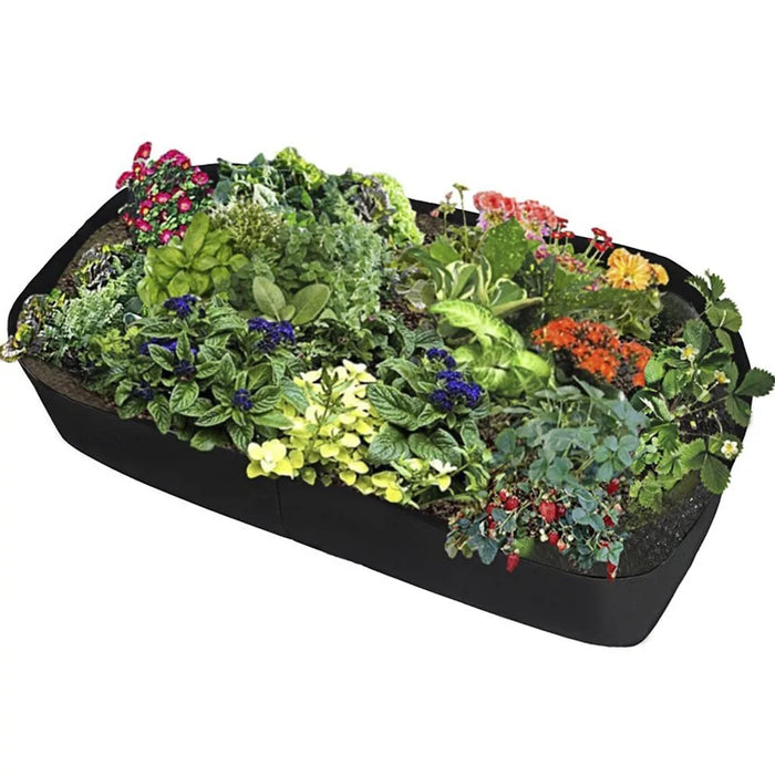 Rectangle Fabric Raised Garden Bed
