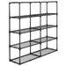 5-Tier Wire Storage Rack with Dust Cover Standalone