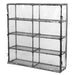 5-Tier Wire Storage Rack with Dust Cover