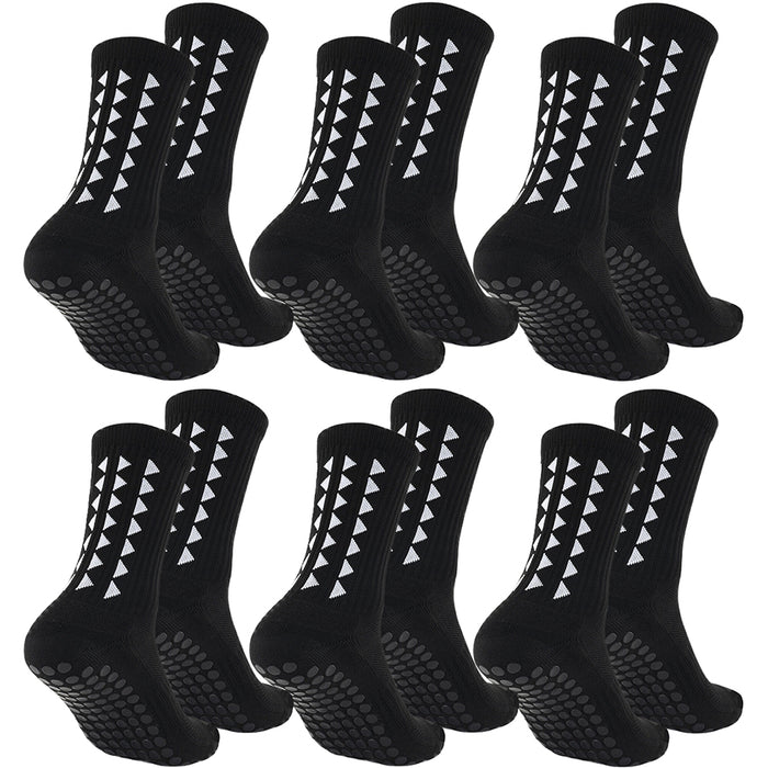 6-pair athletic socks value pack perfect for everyday training and active lifestyle
