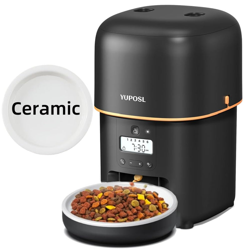 Timed Automatic Pet Feeder with Long Battery Life