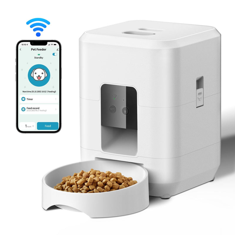 Smart Automatic Pet Feeder with Remote Control