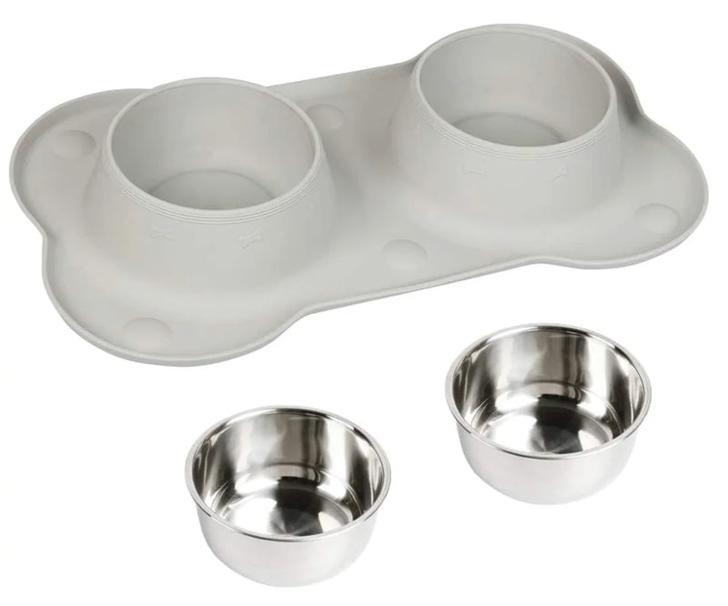 Silicone Placed Pet Bowls