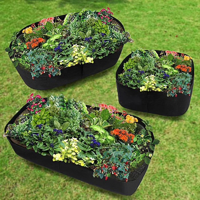 Rectangle Fabric Raised Garden Bed