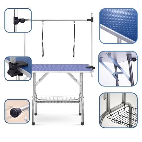 Professional 36-Inch Folding Dog Grooming Table