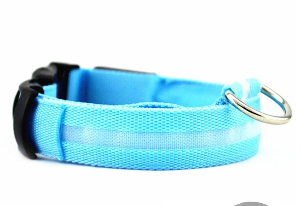 Adjustable LED Glowing Pet Collar