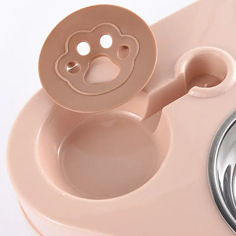 3-in-1 Pet Food Bowl with Automatic Drinking Feeder